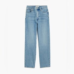 Madewell Women's Straight Leg Jeans - Light Blue